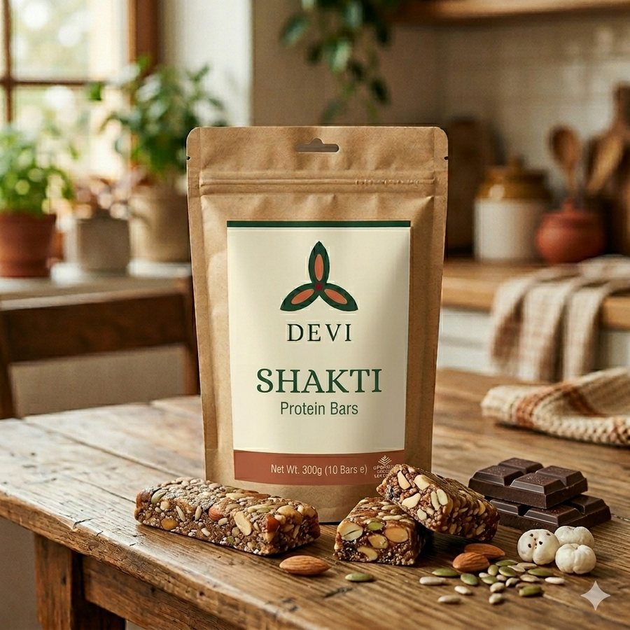 Shakti, made-to-order plant protein bars built on seeds and Ayurvedic herbs